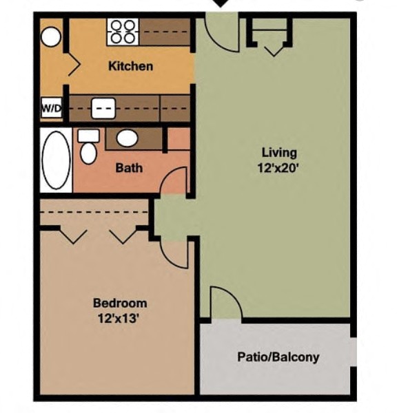 Suite A Floorplan